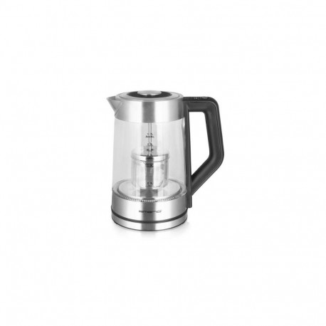 Emerio WK-122730 electric kettle 1.7 L 2200 W Black, Silver, Transparent