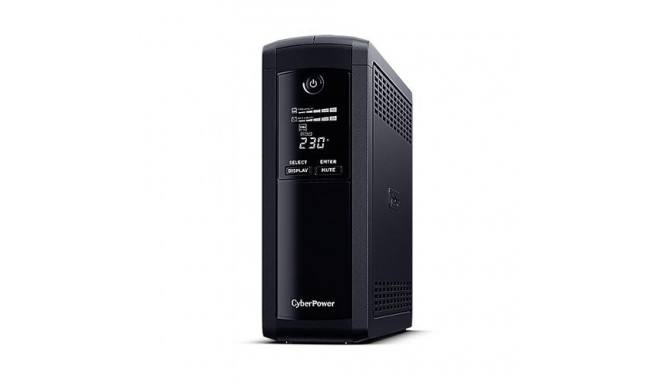 CyberPower VP1600ELCD uninterruptible power supply (UPS) Line-Interactive 1.6 kVA 960 W 5 AC outlet(