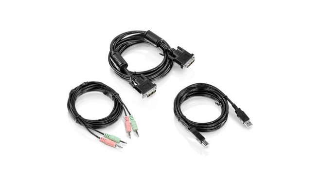 Trendnet TK-CD10 KVM cable Black 3 m