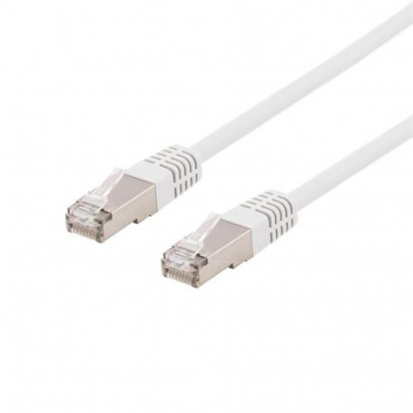 Deltaco STP-625VAU networking cable White 25 m Cat6a U/FTP (STP)
