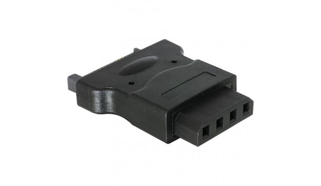 Deltaco SATA-S6 power cable Black SATA 15-pin Molex (4-pin)
