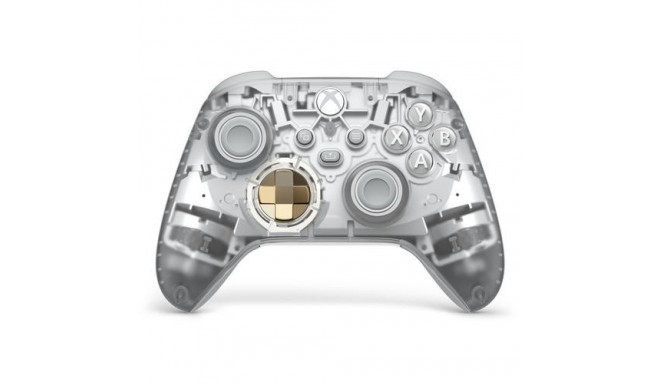 Microsoft Ghost Cipher Gold, Light grey, Transparent Bluetooth/USB Gamepad Analogue / Digital Androi