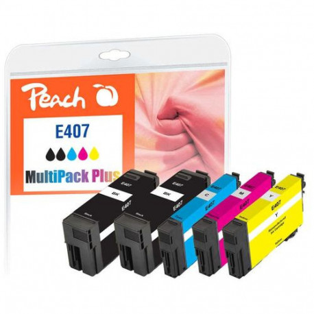 Peach PI200-938 ink cartridge 5 pc(s) Compatible Black, Cyan, Magenta, Yellow
