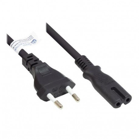 Alcasa P0370-S050 power cable Black 5 m Power plug type C C7 coupler
