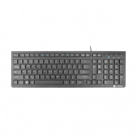 NATEC DISCUS 2 keyboard Home/Office USB QWERTY US International Black