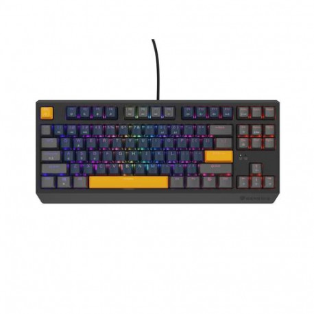 GENESIS THOR 230 TKL keyboard Gaming USB + RF Wireless + Bluetooth QWERTY Black, Blue, Grey, Orange