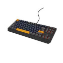 GENESIS THOR 230 TKL keyboard Gaming USB + RF Wireless + Bluetooth QWERTY Black, Blue, Grey, Orange