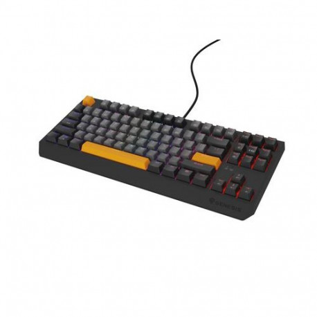 GENESIS Thor 230 TKL keyboard Gaming USB + RF Wireless + Bluetooth QWERTY Black, Grey, Orange