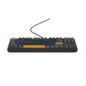 GENESIS THOR 230 TKL keyboard Gaming USB + RF Wireless + Bluetooth QWERTY Black, Blue, Grey, Orange