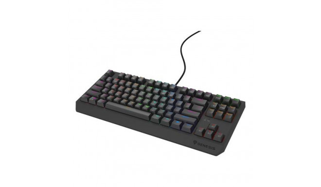 GENESIS Thor 230 TKL Lite keyboard Gaming USB QWERTY English Black