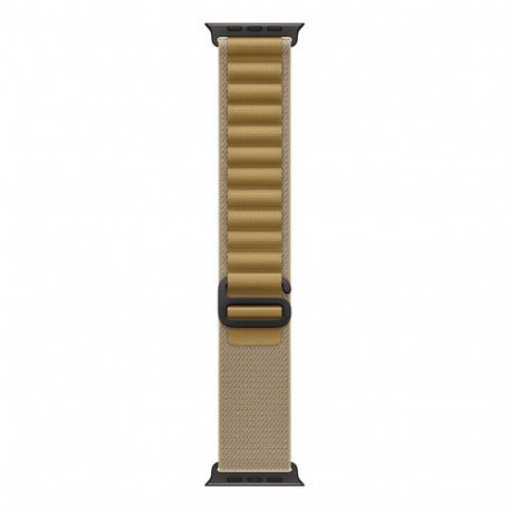 Apple 49mm Tan Alpine Loop - Medium - Black Titanium Finish