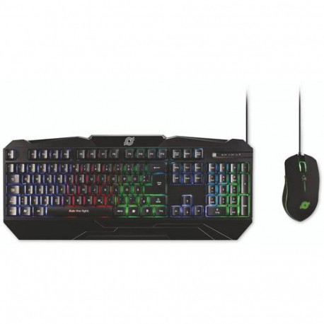 MediaRange MRGS102 keyboard Mouse included USB QWERTZ German Black