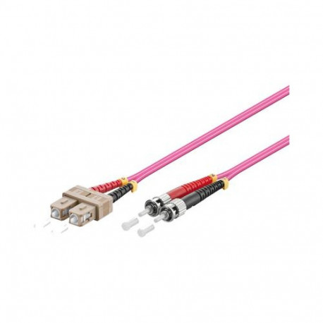 Alcasa LW-8075TC4 InfiniBand/fibre optic cable 7.5 m SC ST Violet