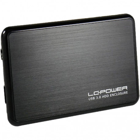 LC-Power 2,5&amp;#039;&amp;#039; SATA HDD-Gehäuse USB-A 3.2 Black LC-25BUB3, USB-A 3.2, bis 