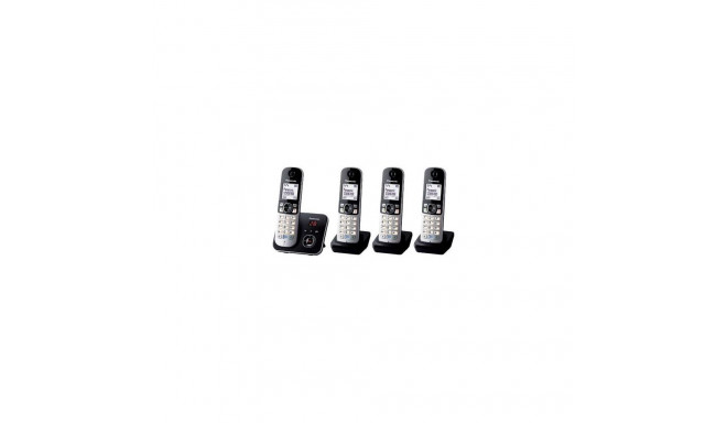Panasonic KX-TG6824GB telephone DECT telephone Caller ID Black, Silver