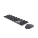 DELL KM7321W keyboard Mouse included Office RF Wireless + Bluetooth QWERTY Ukrainian Grey, Titanium