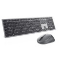 DELL KM7321W keyboard Mouse included Office RF Wireless + Bluetooth QWERTY Ukrainian Grey, Titanium