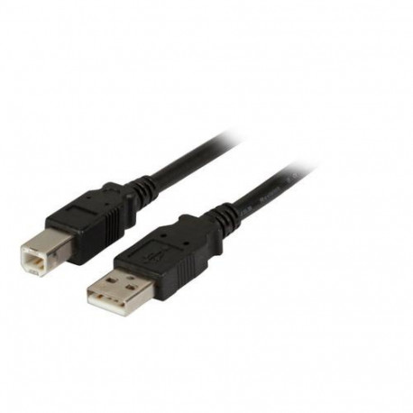 EFB Elektronik USB A/USB B, 2 m USB cable USB 2.0 5 m Black