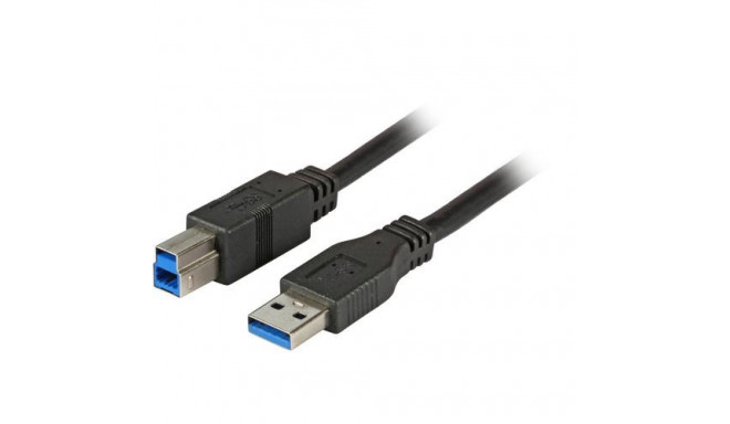 EFB Elektronik 3.0m USB 3.0 A/B USB cable USB 3.2 Gen 1 (3.1 Gen 1) 3 m USB A USB B Black