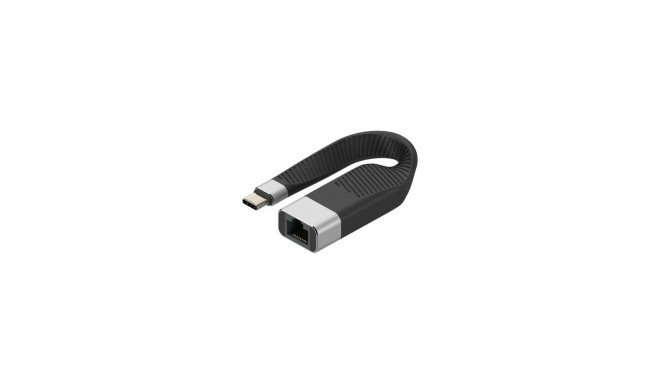Techly ICOC USBC-RJ45 networking cable Black 0.144 m