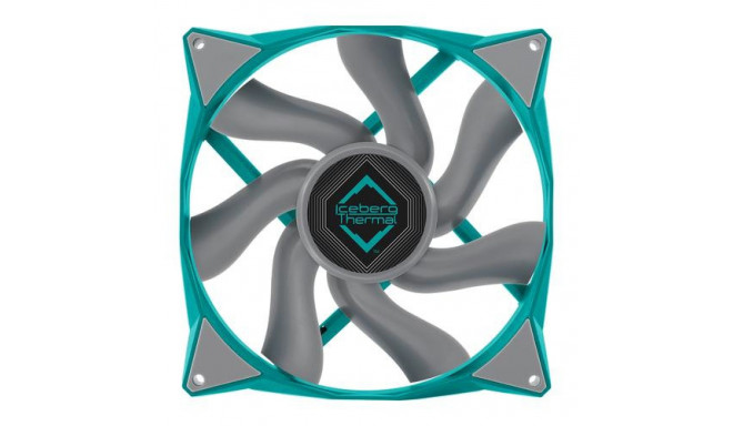 Iceberg Thermal IceGALE Xtra Computer case Fan 14 cm Teal 1 pc(s)