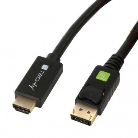 Techly Converter Cable 2m DisplayPort to HDMI 1.2 4K ICOC DSP-H12-020