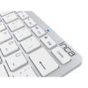 Inca IBK-569BT keyboard Home Bluetooth Metallic, Silver