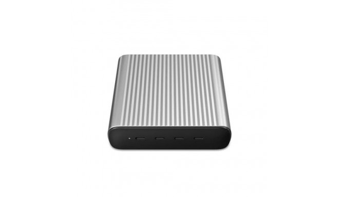 HYPER 245W GaN Desktop Charger Black, Silver Indoor