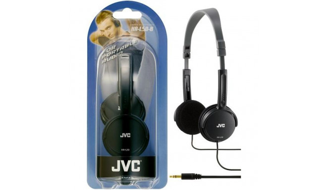 JVC HA-L50-B headphones/headset Wired Head-band Music Black