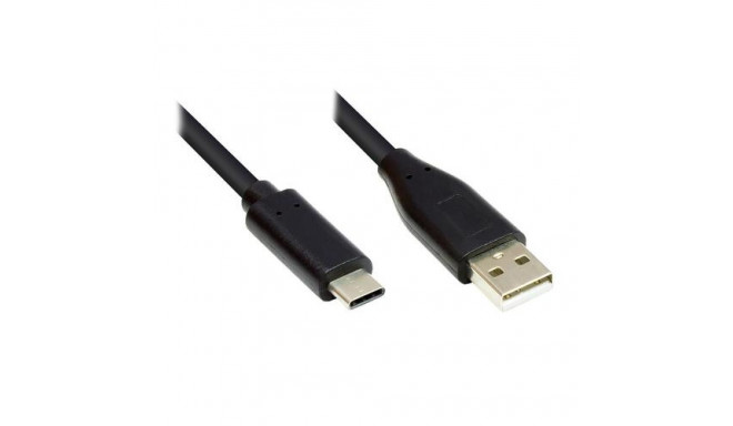 Alcasa GC-M0120 video cable adapter 5 m USB Type-C USB Type-A Black