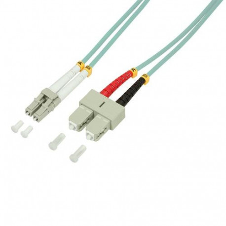 LogiLink 1m, LC - SC InfiniBand/fibre optic cable Blue