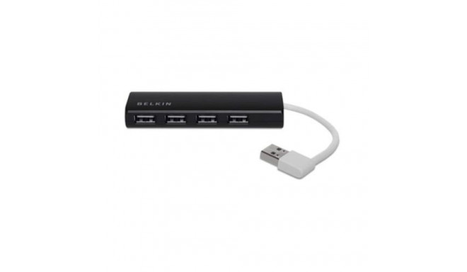 Belkin F4U042BT interface hub 480 Mbit/s Black