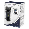 Remington F4002 men&#039;s shaver Rotation shaver Trimmer Black, Blue