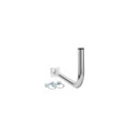 Extralink Balcony handle L600 600mm, with u-bolts M8, steel, galvanized