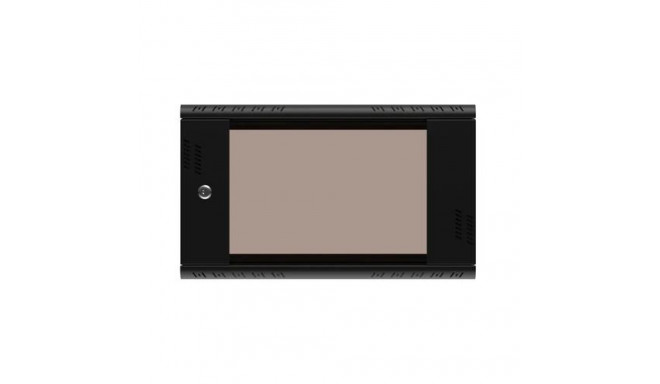 Extralink Rack cabinet Premium 4U 600x450 Black tool-free mounting, wall-mounted