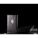 EXENTRI Miniwallet Wallet Black Leather, Nylon, Stainless steel