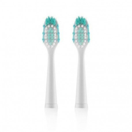Eta ETA070990200 toothbrush head 2 pc(s) Turquoise, White