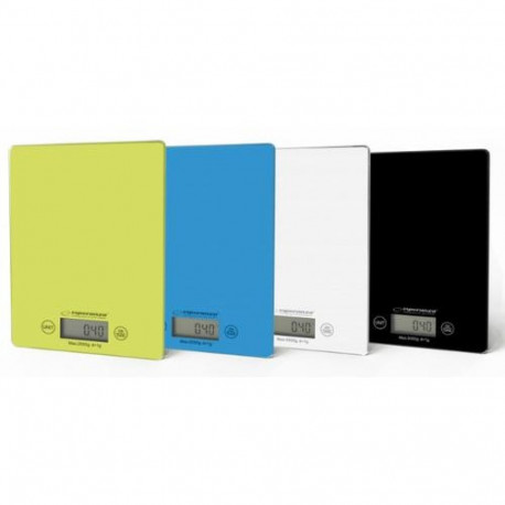 Esperanza EKS002G kitchen scale Green, Yellow Countertop Rectangle Electronic kitchen scale