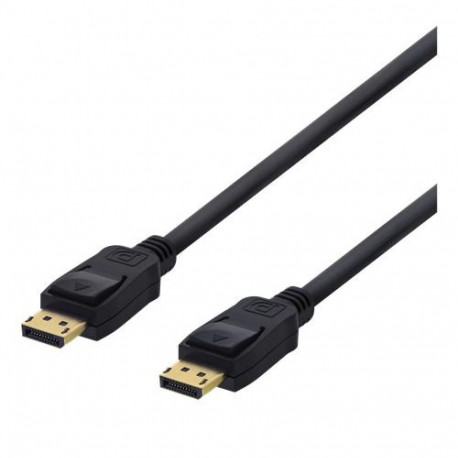 Deltaco DP-1050D DisplayPort cable 5 m Black