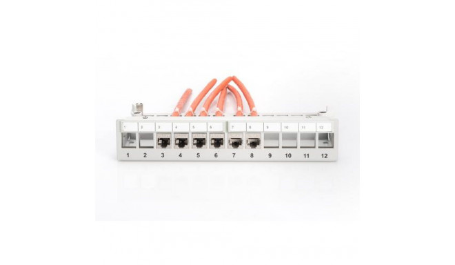 Digitus Desktop Modular Patch Panel, shielded, 12-port