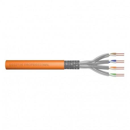 Digitus CAT 7 S/FTP data cable - installation cable, 1000 m, simplex, Dca-s2, d1, a1