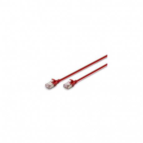 Digitus CAT 6A F-FTP Slim patch cord, 2m, red
