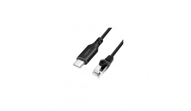 LogiLink CU0412 networking cable Black 2 m Cat6 S/FTP (S-STP)