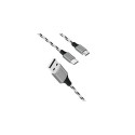 LogiLink CU0202 USB cable USB 2.0 1.2 m USB A USB C/Micro-USB A Grey