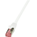 LogiLink Cat.6 S/FTP, 7.5m networking cable White Cat6 S/FTP (S-STP)