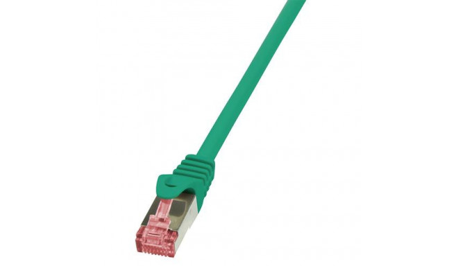 LogiLink 0.5m Cat.6 S/FTP networking cable Green Cat6 S/FTP (S-STP)