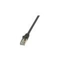 LogiLink 3m Cat.6 F/UTP RJ45 networking cable Black Cat6 F/UTP (FTP)