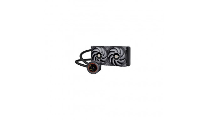 Thermaltake CL-W322-PL12GM-B computer cooling system Processor All-in-one liquid cooler 12 cm Black,