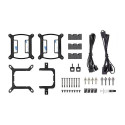 Thermaltake TT TH240 ARGB Processor All-in-one liquid cooler 12 cm Black 1 pc(s)