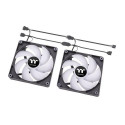 Thermaltake TT CT140 ARGB Sync PC Computer case Fan Black 2 pc(s)